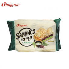 Binggrae Samanco Fish Ice Cream Matcha 4pk
